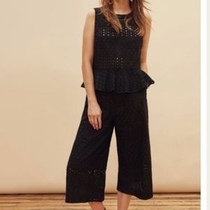 NWOT People Tree - Eyelet Top and Bottom